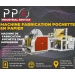 machine de fabrication des pochettes en papier - Tunisie