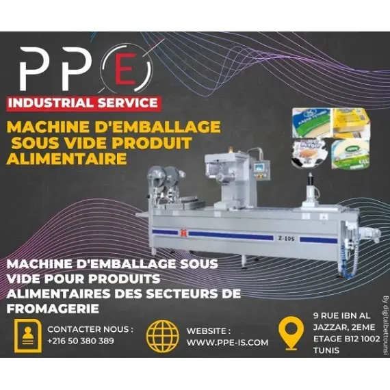 Machine d'emballage sous vide Tunisie - PPE