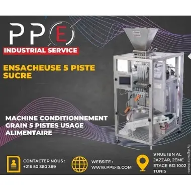 machine emballage sucre Tunisie