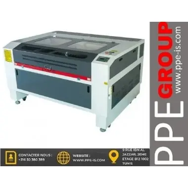 Machine de découpe et de gravure laser co2